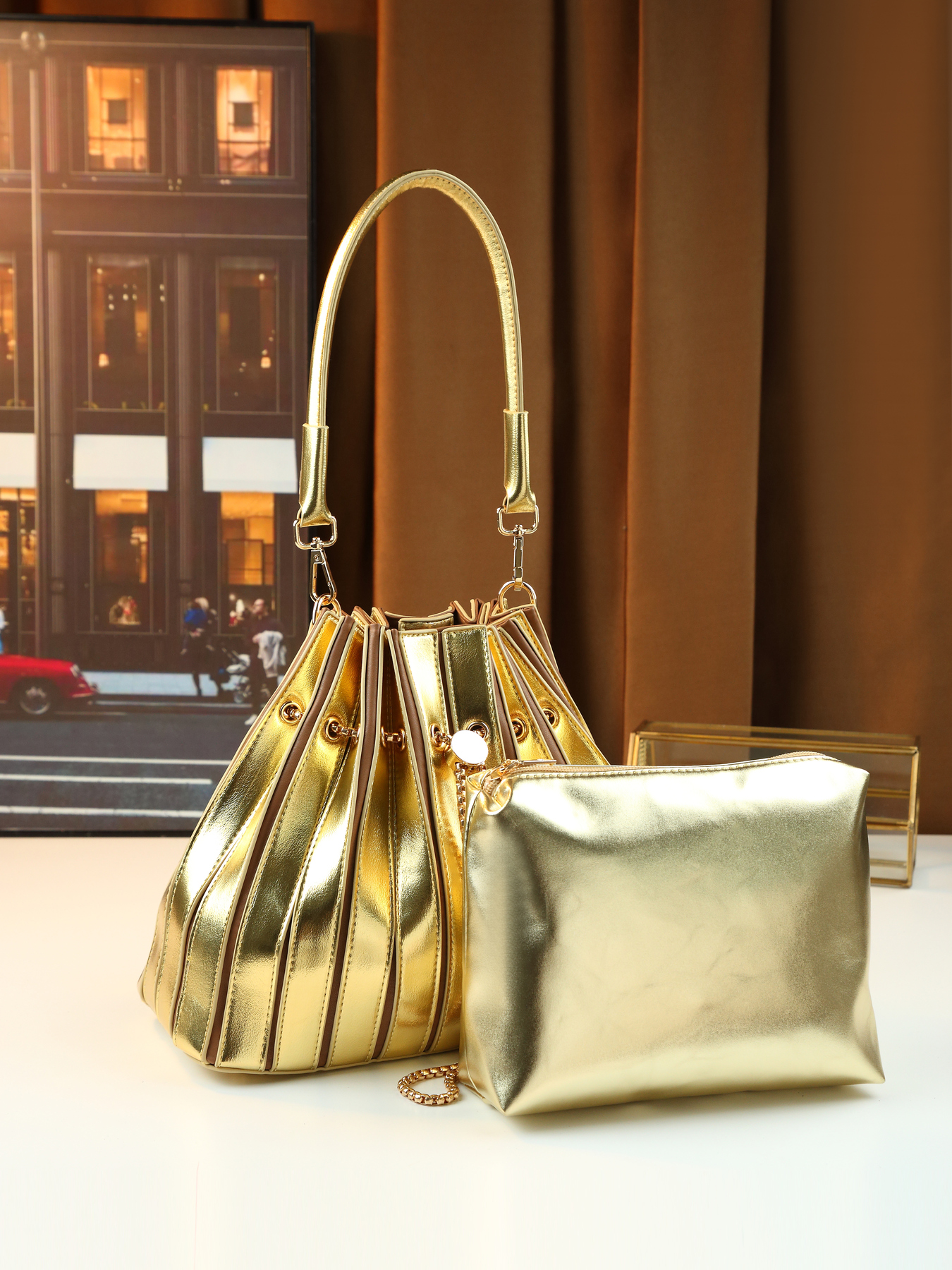 Luxury Bags For Kids - Elegant light luxury handbag niche design