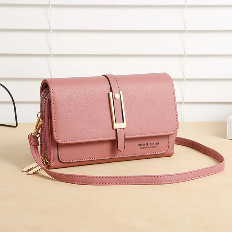 Luxury Quilted Bags - PU Women's Mobile Phone Bag Fashionable