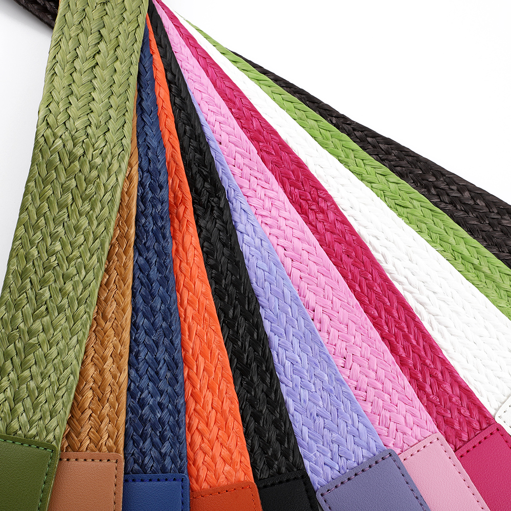 Wide Woven Purse Straps Leathe - Belt Bag Leather Wide บทวิจารณ์และราคา