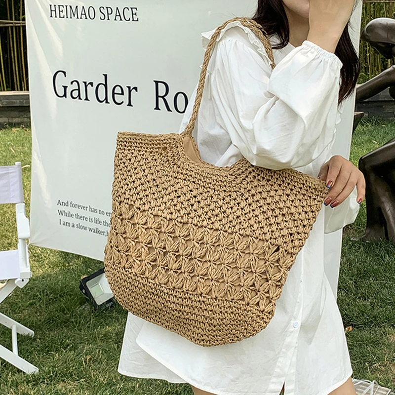 Casual Design Straw Weave Bags - Luxury Bag Collection บทวิจารณ์และราคา