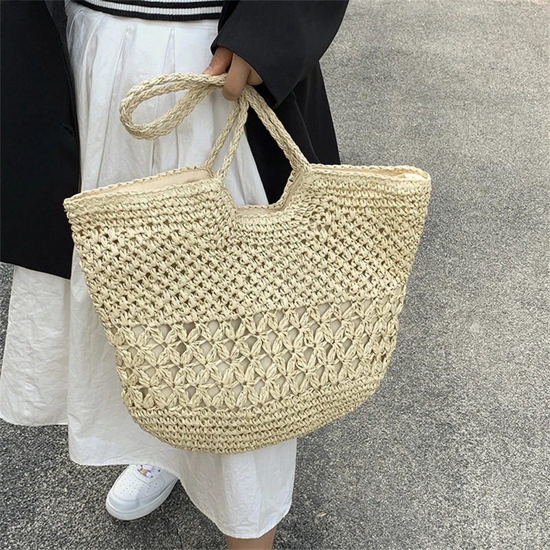 Casual Design Straw Weave Bags - Luxury Bag Collection บทวิจารณ์และราคา