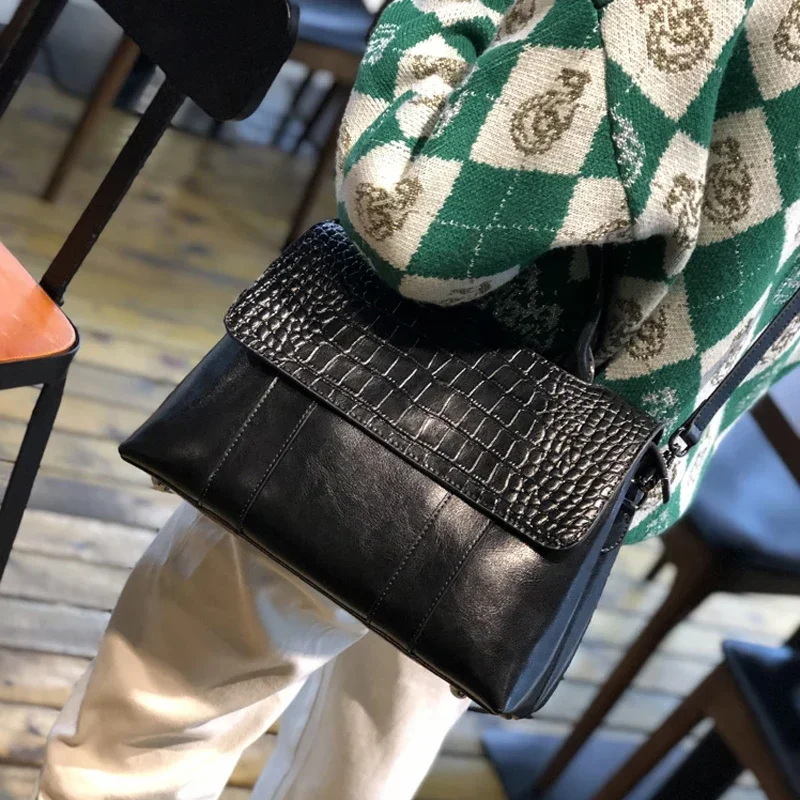 Women's Cow Real Leather Cross - Luxury Quilted Bags บทวิจารณ์และราคา