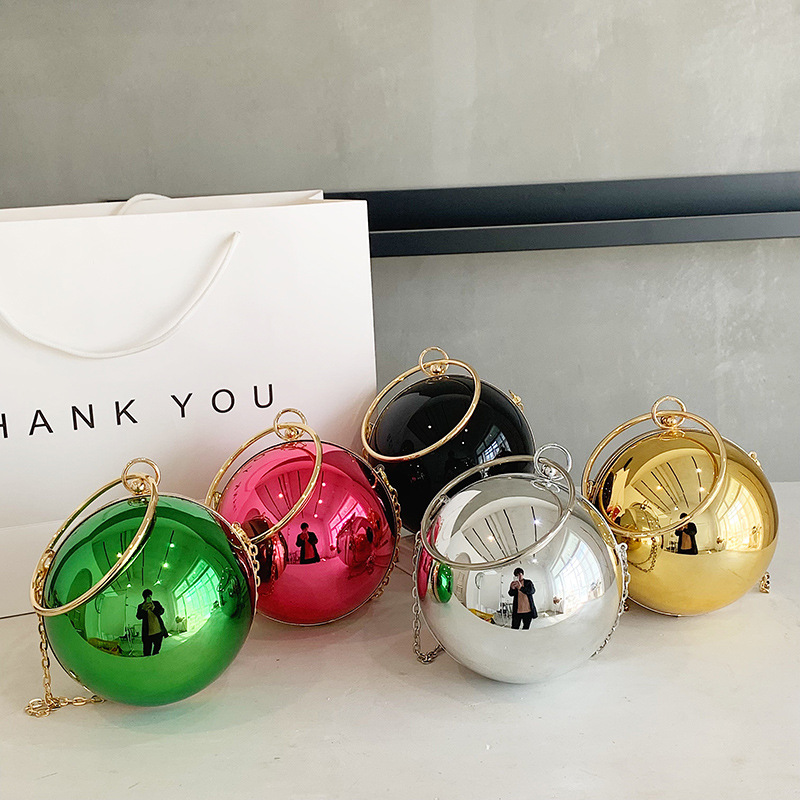 Luxury Women Round Ball Evenin - Luxury Bag Collection บทวิจารณ์และราคา