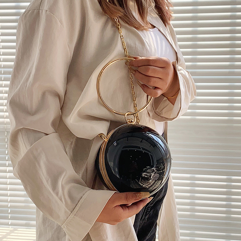 Luxury Women Round Ball Evenin - Luxury Bag Collection บทวิจารณ์และราคา