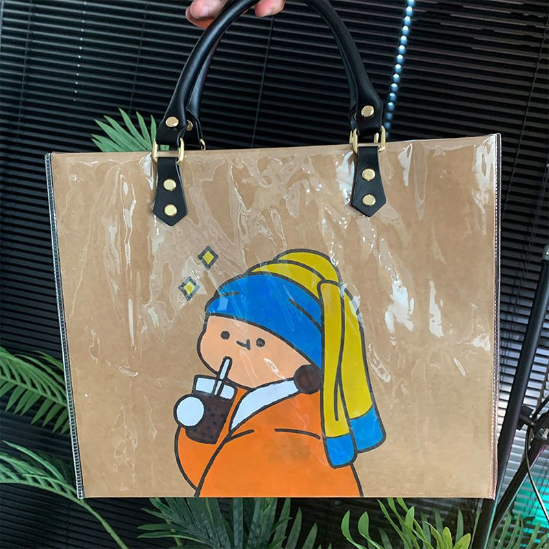 Calligraphy Paper Bag with Lea - Luxury Bags Hand Painted บทวิจารณ์และราคา