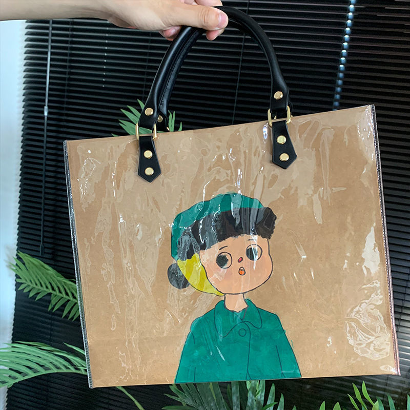 Calligraphy Paper Bag with Lea - Luxury Bags Hand Painted บทวิจารณ์และราคา