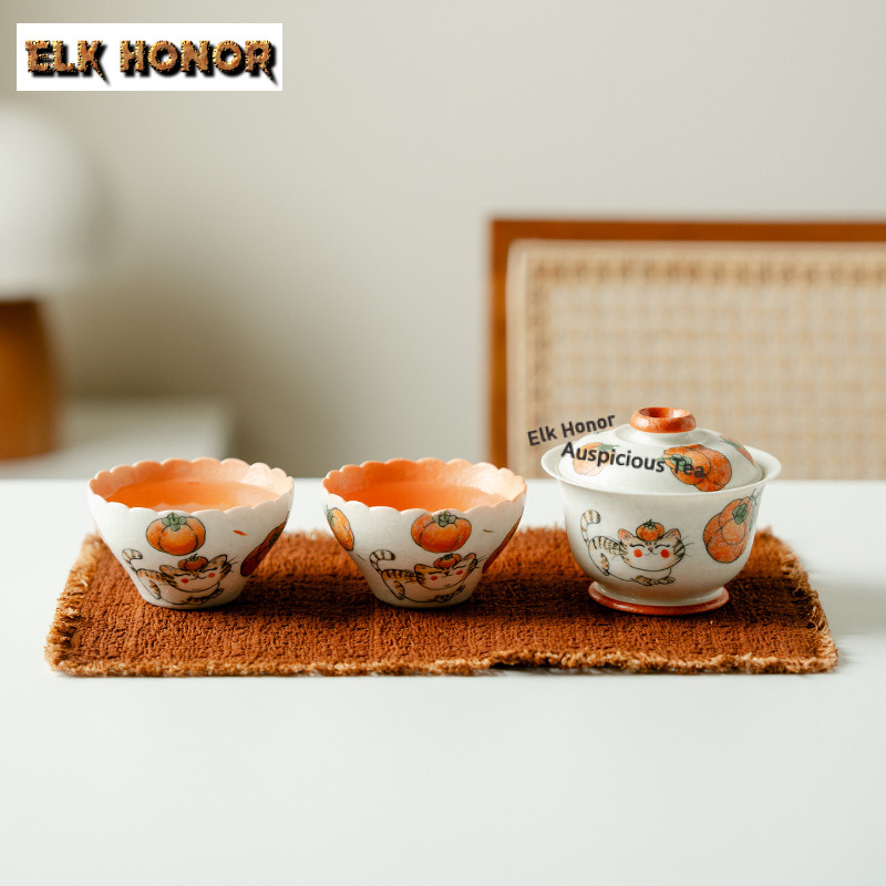 Hand-painted Persimmons Travel - Luxury Bags Hand Painted บทวิจารณ์และราคา