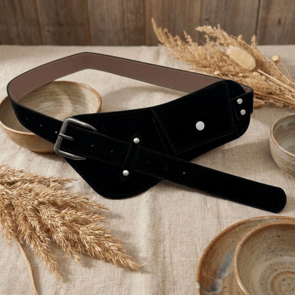 Fashion PU Pin Buckle Waistban - Belt Bag Leather Wide บทวิจารณ์และราคา