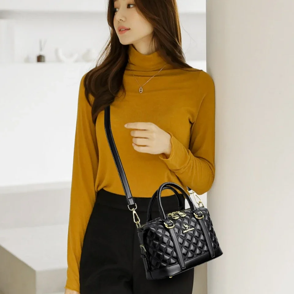 High Quality Soft Leather Tote - Luxury Quilted Bags บทวิจารณ์และราคา
