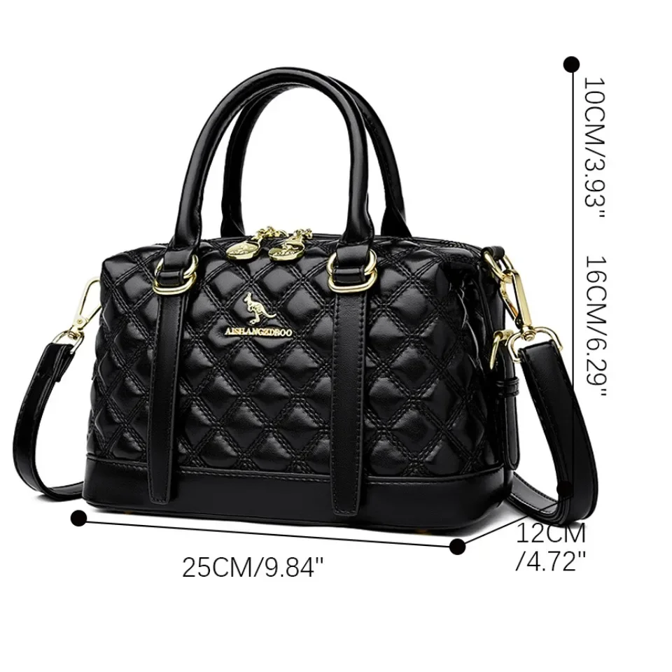 High Quality Soft Leather Tote - Luxury Quilted Bags บทวิจารณ์และราคา