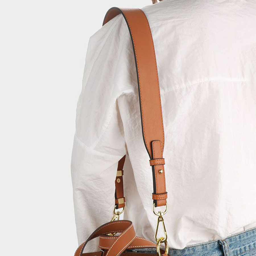 New Leather Bag Straps Women S - Belt Bag Leather Wide บทวิจารณ์และราคา
