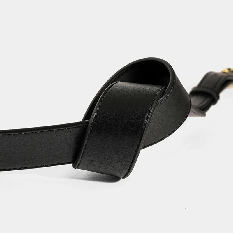 Adjustable 103-113cm Genuine L - Belt Bag Leather Wide บทวิจารณ์และราคา