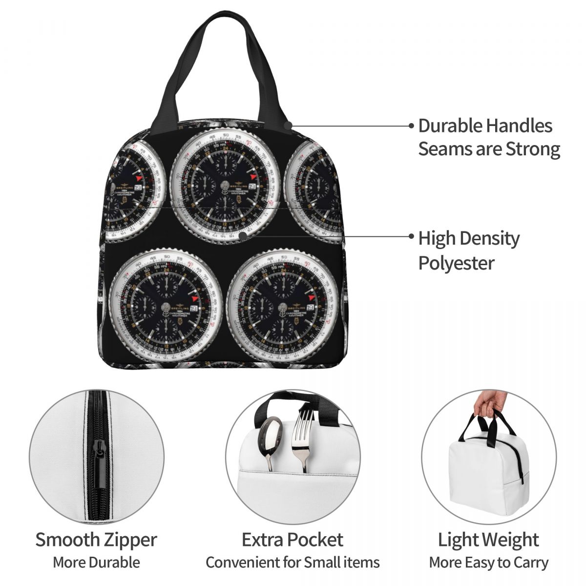 Luxury Watch Face Insulated Lu - Luxury Bags For Kids บทวิจารณ์และราคา