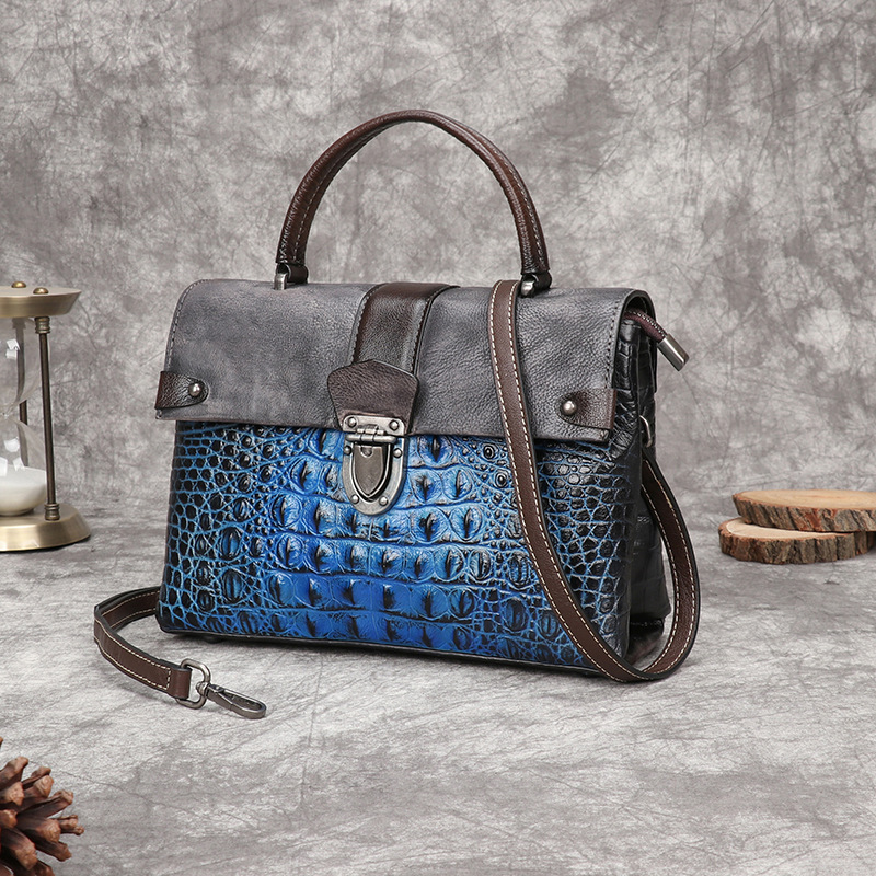 Johnature Retro Alligator Patt - Luxury Bags Hand Painted บทวิจารณ์และราคา