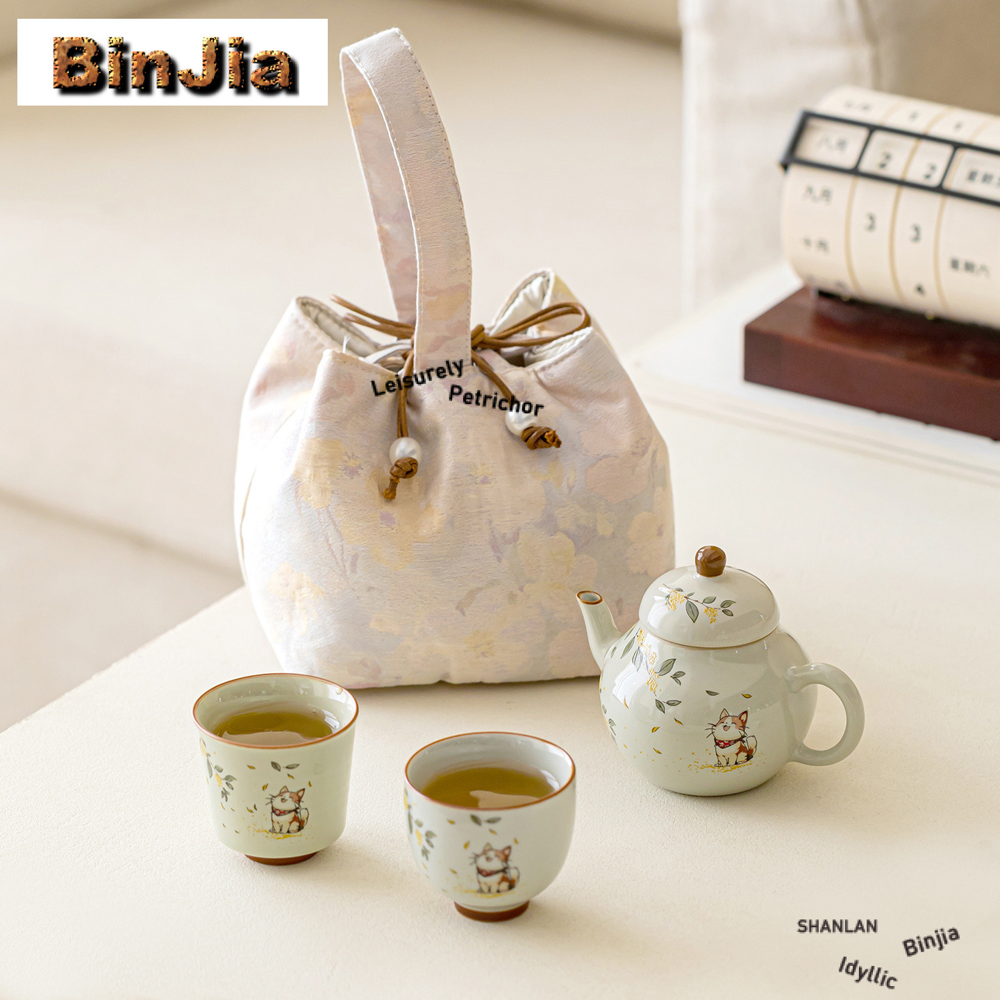 Hand Painted Osmanthus Kitten  - Luxury Bags Hand Painted บทวิจารณ์และราคา