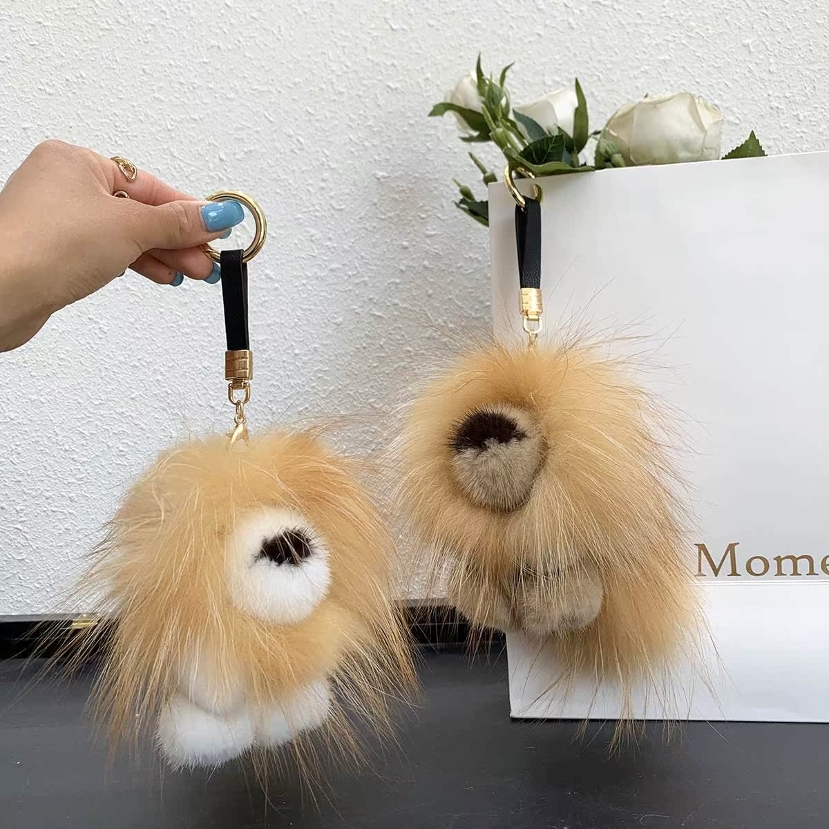 Luxury Real Mink Fur Lion Pend - Luxury Bags For Kids บทวิจารณ์และราคา
