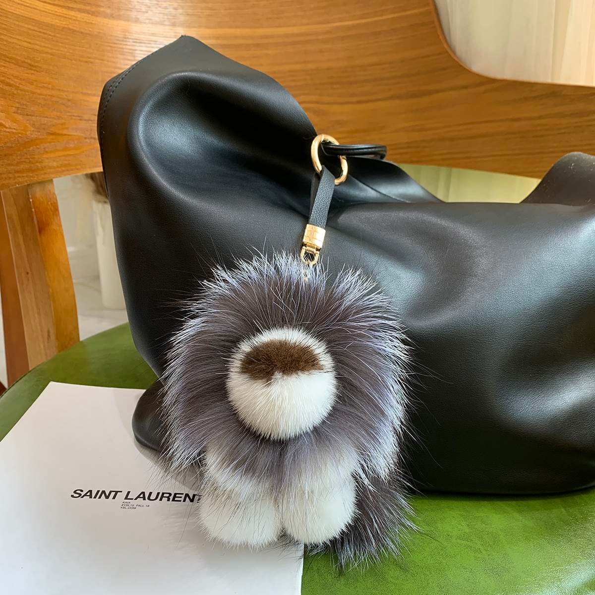 Luxury Real Mink Fur Lion Pend - Luxury Bags For Kids บทวิจารณ์และราคา