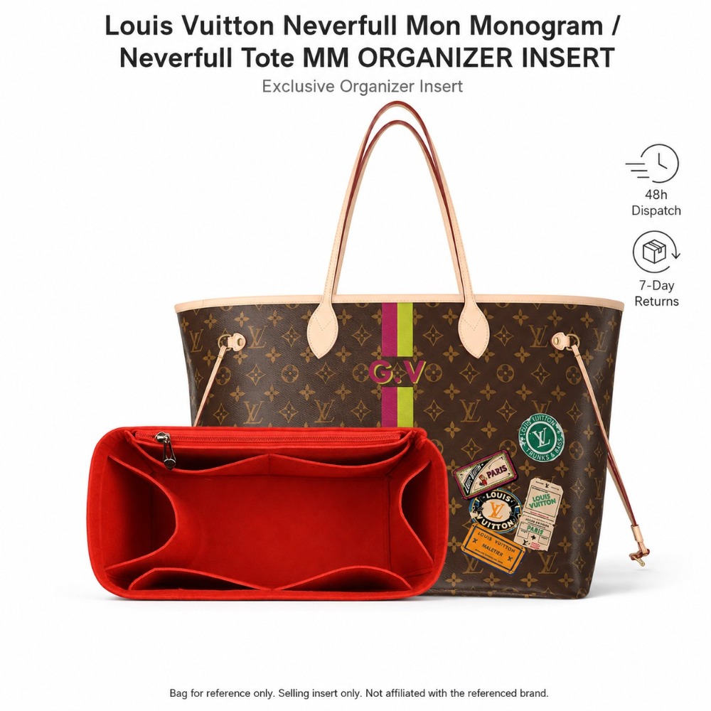 Luxury Felt Bag Organizer Inse - Luxury Bags Louis Vuitton บทวิจารณ์และราคา