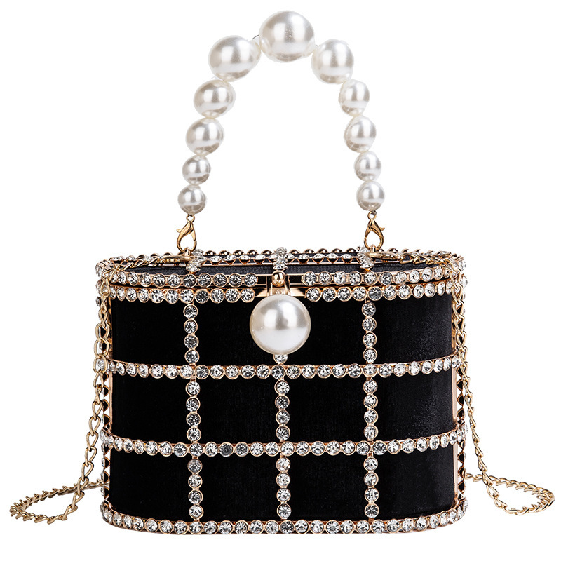 Luxury Diamond Metal Bucket Pe - Luxury Bag Collection บทวิจารณ์และราคา
