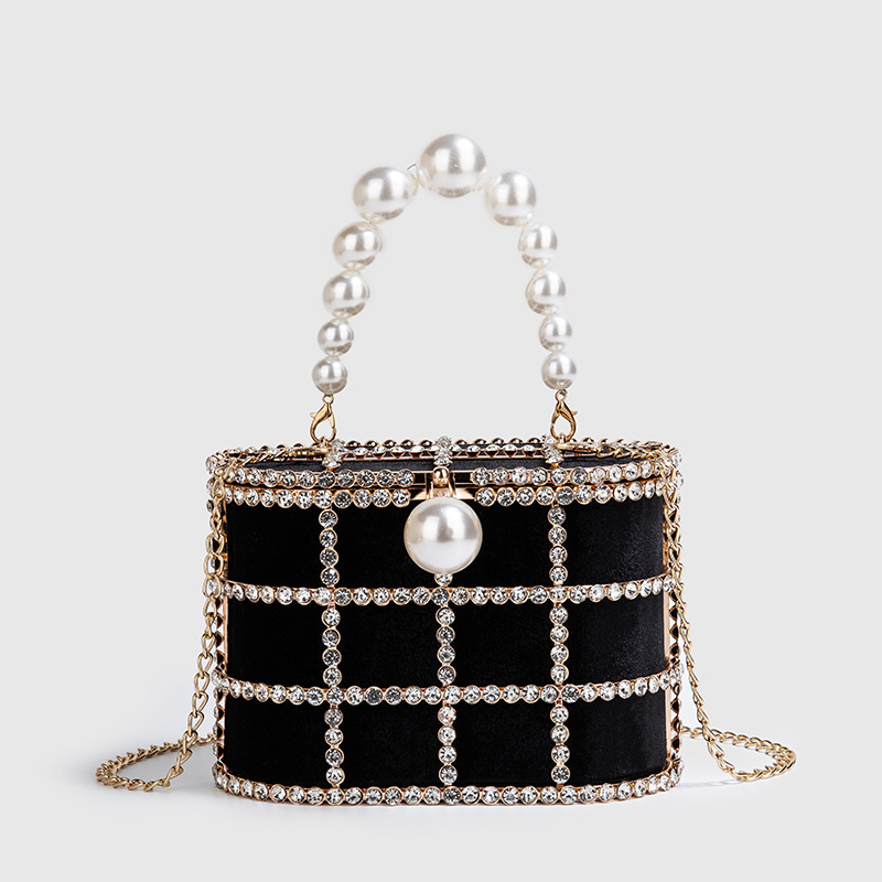 Luxury Diamond Metal Bucket Pe - Luxury Bag Collection บทวิจารณ์และราคา