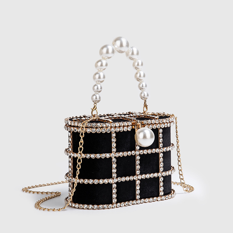 Luxury Diamond Metal Bucket Pe - Luxury Bag Collection บทวิจารณ์และราคา