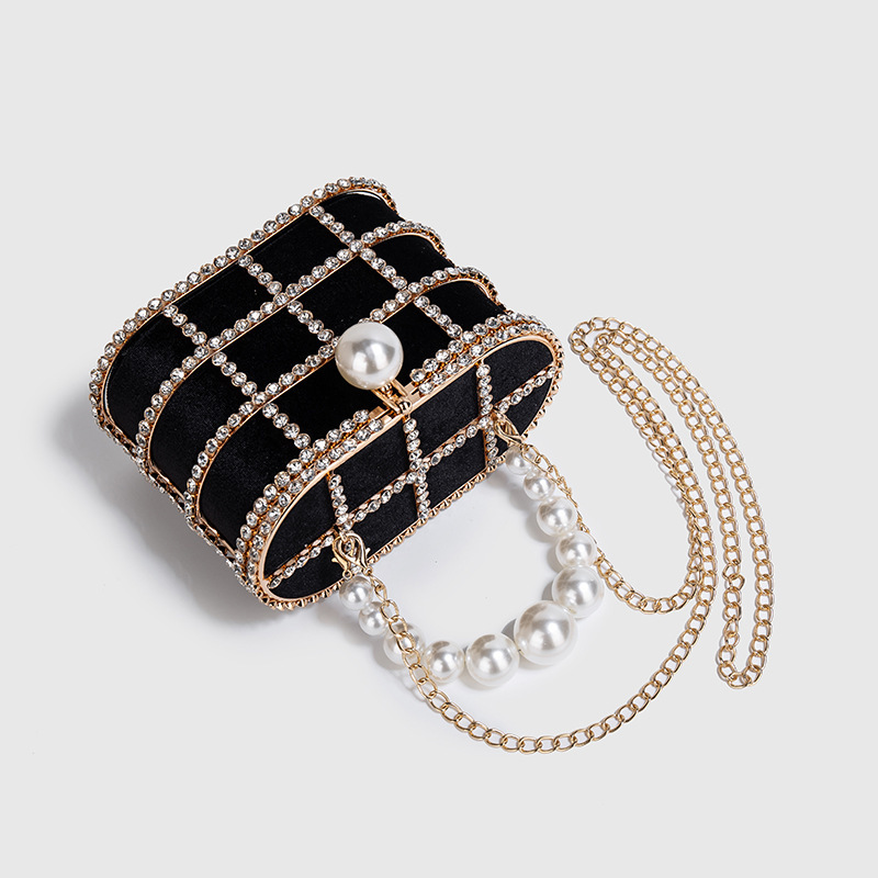 Luxury Diamond Metal Bucket Pe - Luxury Bag Collection บทวิจารณ์และราคา