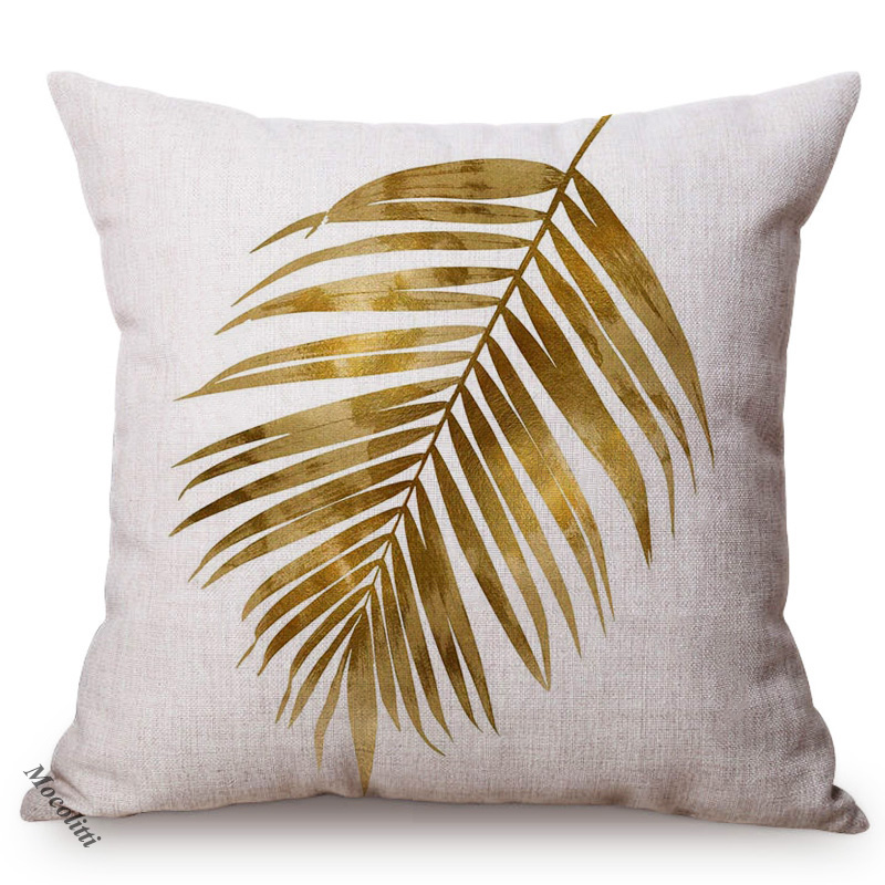 Golden Leaf Style Cotton Linen - Luxury Bags Hand Painted บทวิจารณ์และราคา