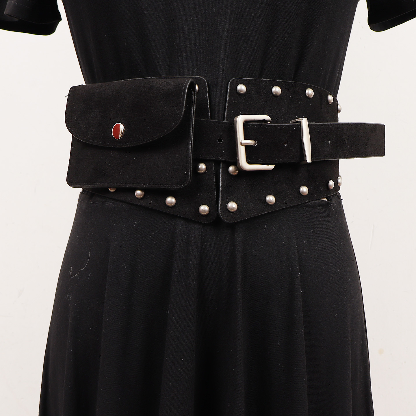 Fashion Style Suede Pu Leather - Belt Bag Leather Wide บทวิจารณ์และราคา
