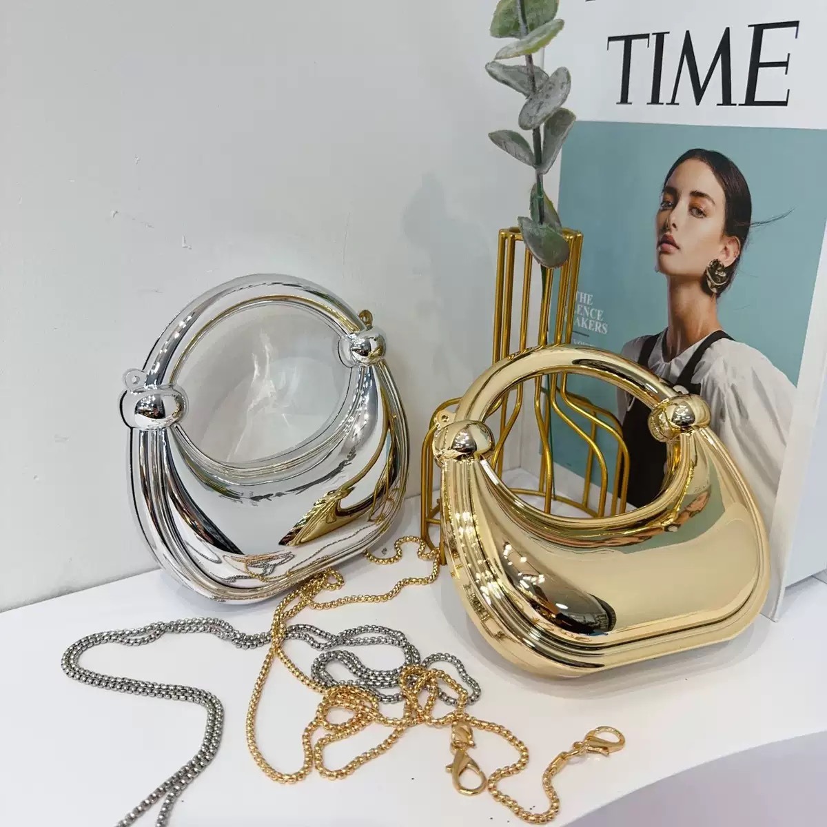 Mini Golden Evening Bag Purses - Luxury Bag Collection บทวิจารณ์และราคา