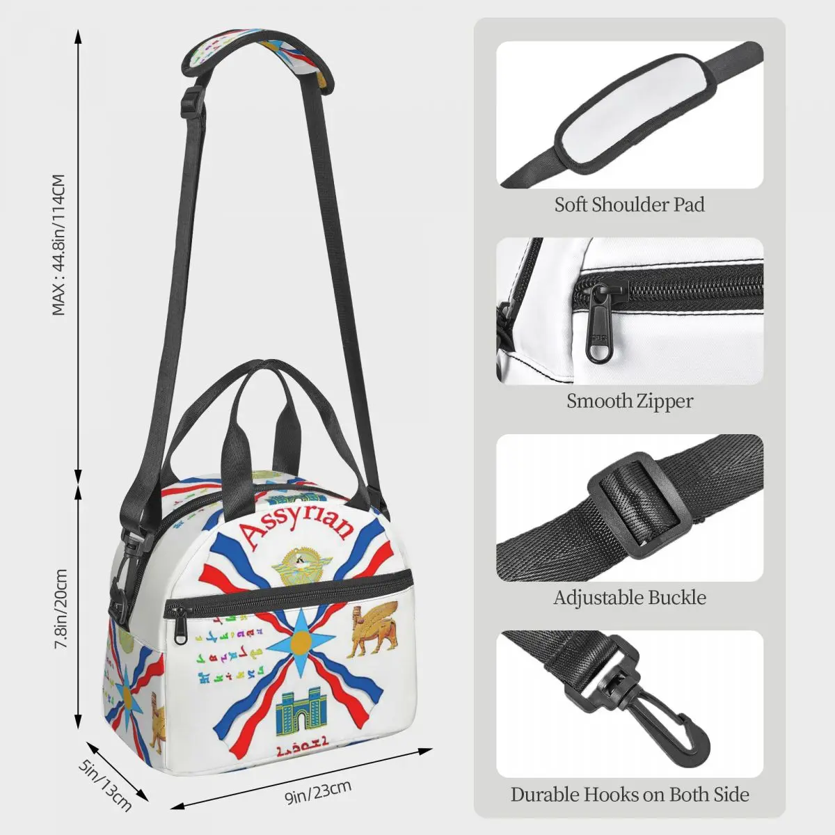 Luxury Assyrian Suryoyo Flag I - Luxury Bags For Kids บทวิจารณ์และราคา