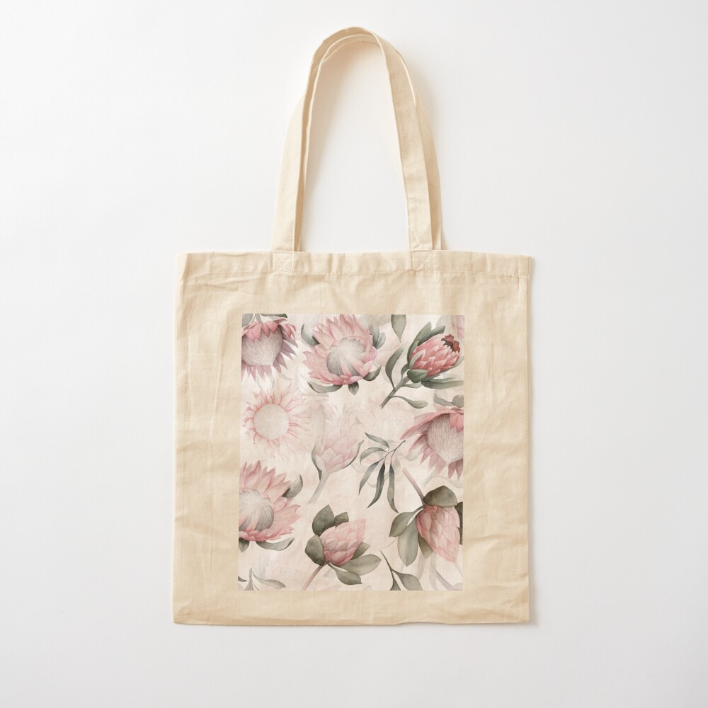 Hand Painted Protea Watercolor - Luxury Bags Hand Painted บทวิจารณ์และราคา