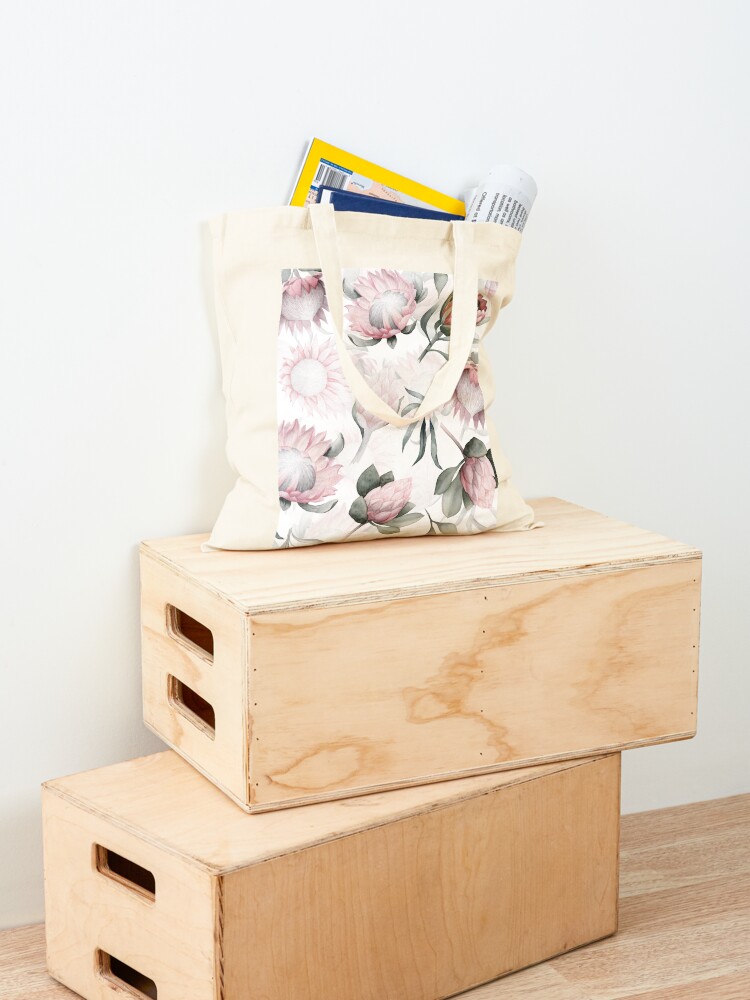 Hand Painted Protea Watercolor - Luxury Bags Hand Painted บทวิจารณ์และราคา