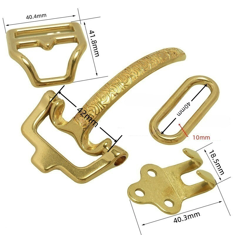 Stainless steel Cavalry buckle - Belt Bag Leather Wide บทวิจารณ์และราคา