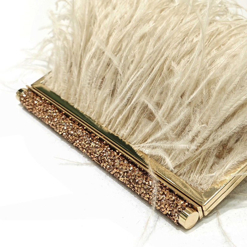 Fashion Clutch Metal frame Eve - Luxury Bag Collection บทวิจารณ์และราคา